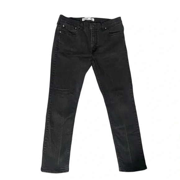 Signature Levi Strauss & Co. Slim Fit Black Jeans Size 37 - Picture 1 of 8